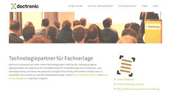 Desktop Screenshot of doctronic.de