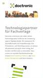 Mobile Screenshot of doctronic.de